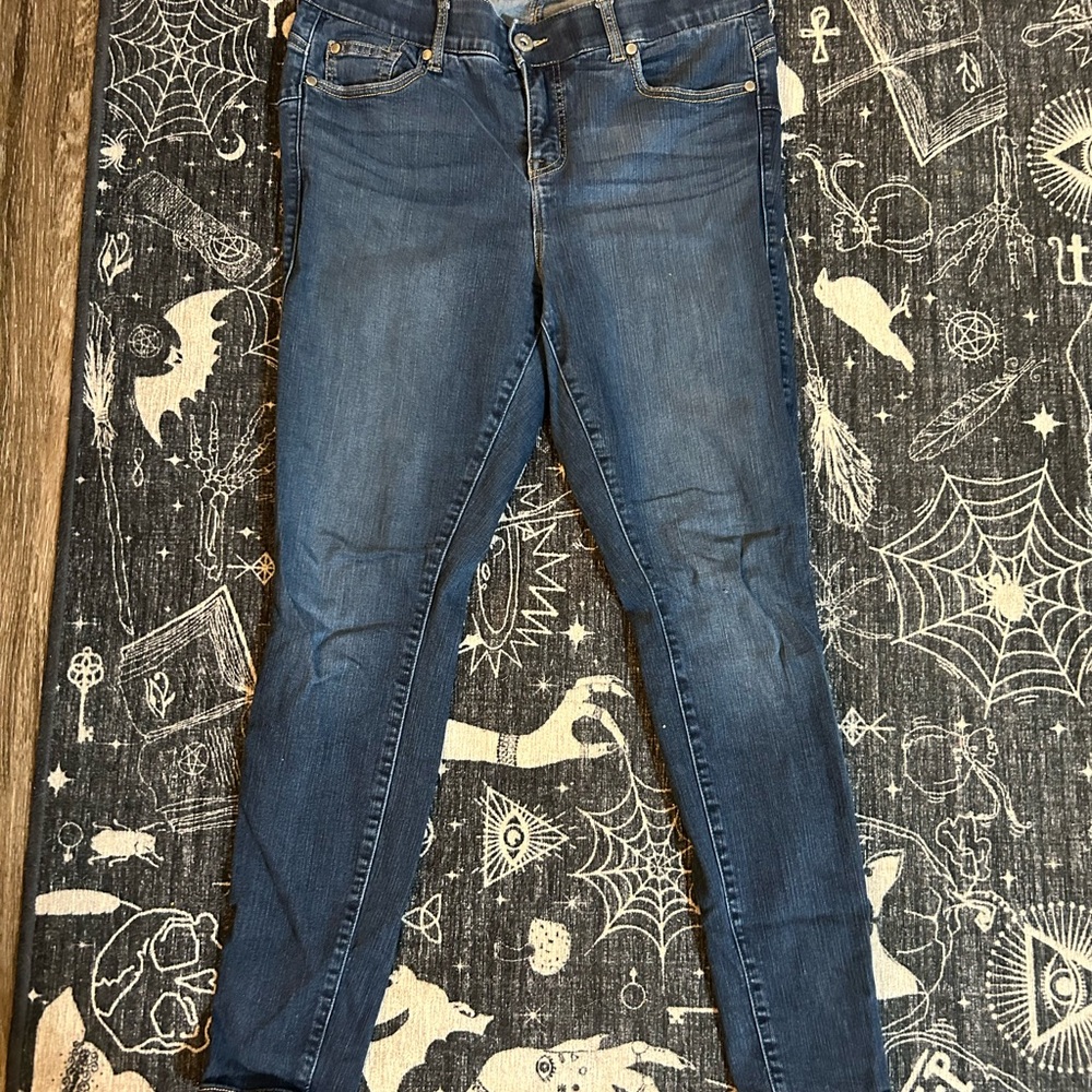 Torrid Dark Blue Skinny Jeans